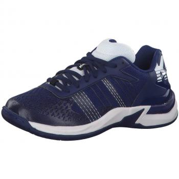 Kempa Attack Contender Junior, Zapatillas de Balonmano Unisex Niños, Azul