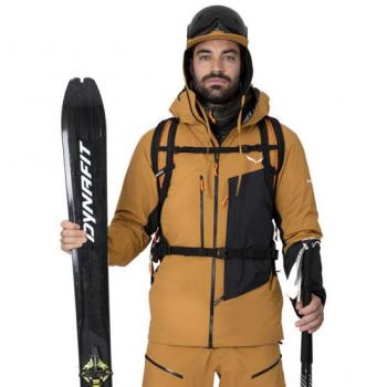 Chaqueta Salewa Sella 3L Powertex para Hombre Marrón