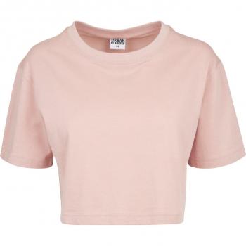 Camiseta Mujer Urban Classic Corto Oversized Rosa Claro