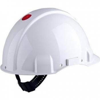 Casco de Seguridad 3M G3001NUV-VI Blanco, No Ventilado, Diélectrico 440 V, Talla Unisex (53-62 cm), -30 °C