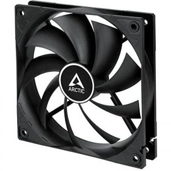 Ventilador Arctic F12 TC Controlado por Temperatura 120mm Negro con 9 Aspas y Dinámica de Fluidos