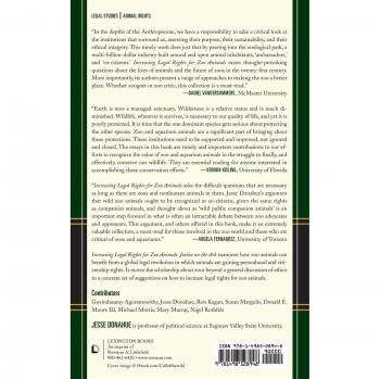 Lexington Books: Legal Rights for Zoo Animals - Justice on the Ark