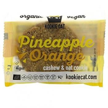 Galleta Kookie Cat Piña y Naranja Ecológica 50g