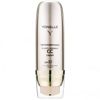 Yonelle CC Cream SPF10 Anti Wrinkle Metamorphosis Series Tinted Moisturizer for All Skin Types Tone 2 Neutral 50ml