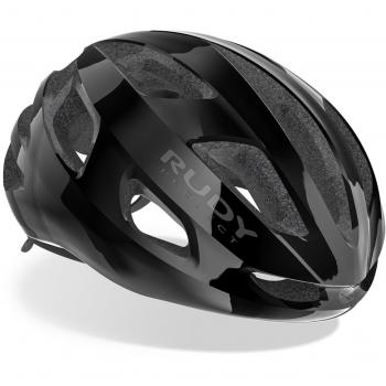 Casco Rudy Project Strym Z Negro Brillante - Talla S-M, incluye almohadillas libres