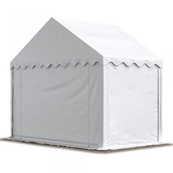 Carpa de almacenamiento TOOLPORT 3x2 m, PVC 700 impermeable, blanca