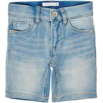 Short niño Theo Denim 1166 de la marca Name It, ideal para un look fresco y moderno