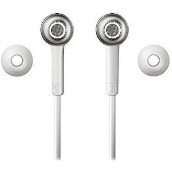 Samsung HS-330 - Auriculares de botón con micrófono, control remoto integrado), blanco