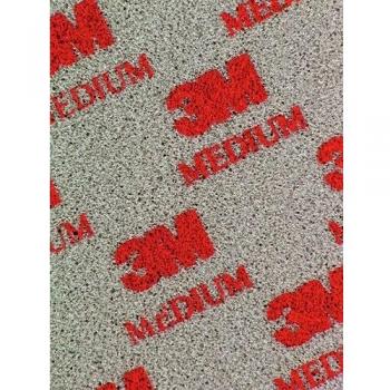 Esponja de Lijado Suave 3M Medium 115 mm x 140 mm, Modelo 03808
