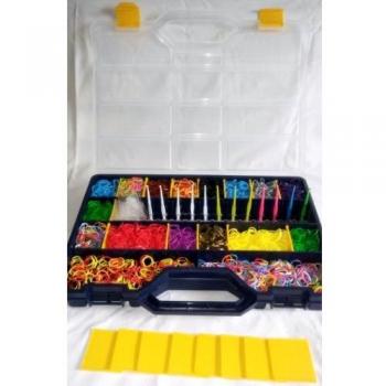 Tayg 46-26 Estuche organizador con separadores móviles, 2000 W, 240 V, Azul, Transparente, Amarillo, 378 x 290 x 61 mm