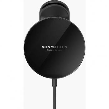 Cargador Inalámbrico Magnético para Coche Aura - Negro