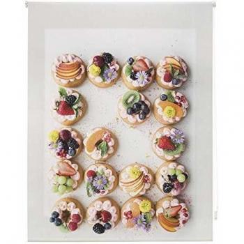 Homeflex Storalia - Estor Digital Cocina canapes - Enrollable - 130X180 cm - Disponible en Varias Medidas