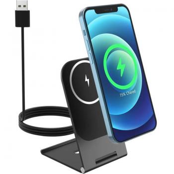 Cargador inalámbrico ultradelgado compatible con MagSafe