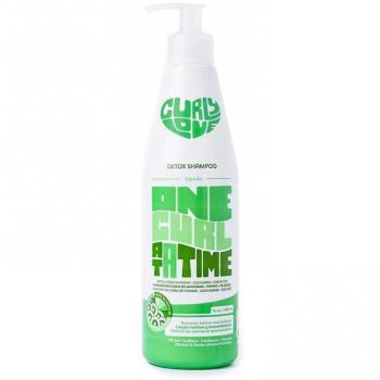 Curly Love Detox Shampoo con Vinagre de Manzana, Pepino y Té Verde - 450ml