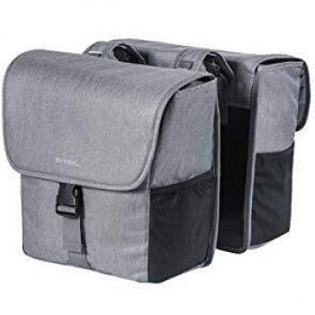 Basil Go-Double Borsone, Unisex Adulto, Grigio mischia, 32 Lt