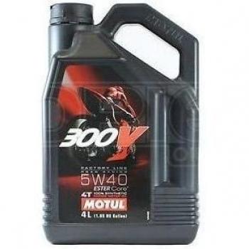 Aceite de motor MOTUL 300V 5W40, 4 litros