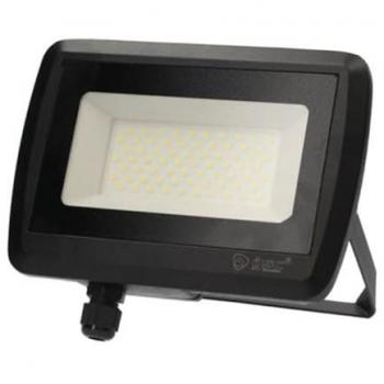 Proyector LED GSC 50W Luz Blanca 6500K 4800 Lúmenes IP65 Aluminio Negro