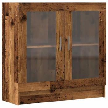 Librería de Madera Envejecida 82,5x30,5x80 cm en Madera de Ingeniería