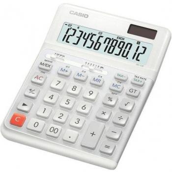 Casio DE-12E-WE Calculadora Escritorio 12 dígitos Blanco
