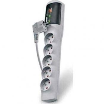 Listwa Zasilająca Contra Sobretensiones Acar XProtector Ultra 1.5M 5 Salidas AC 230V Color Gris
