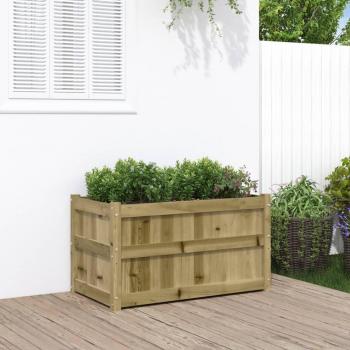 vidaXL Garden Planter 90x50x50 cm Impregnated Wood Pine