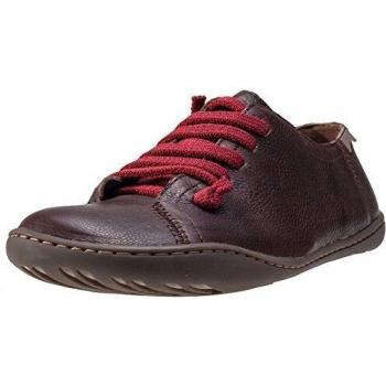 CAMPER Peu Women's Casual Shoes in Brown Smooth Leather, size 42 / 11