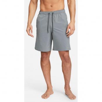 Nike Pantalón corto de hombre Dri-FIT Unlimited, color gris, talla S, 9 pulgadas de longitud