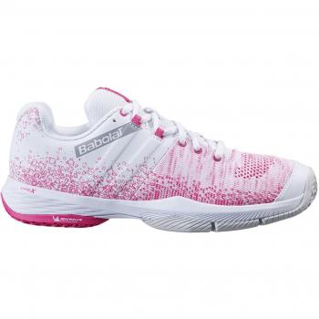 SCARPE Babolat Sensa Bianco Rosa Donna