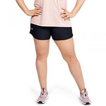 Under Armour Women's Plus Size Play Up 3.0 Black Shorts