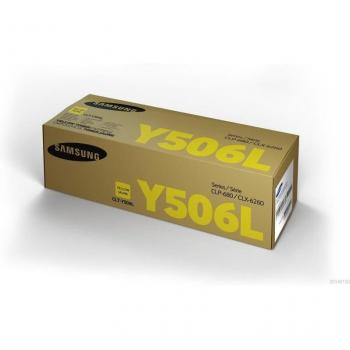 HP Samsung CLT-Y506L High Yield Yellow Original LaserJet Toner Cartridge (SU515A)