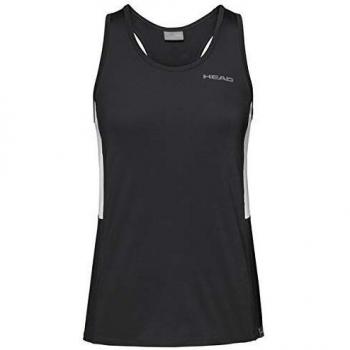 Head Club Tank Top G Camisetas, Niñas, Negro, 128