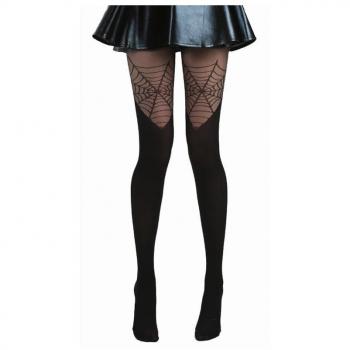 Pamela Mann Cobweb Over The Knee Tights Size 8-14