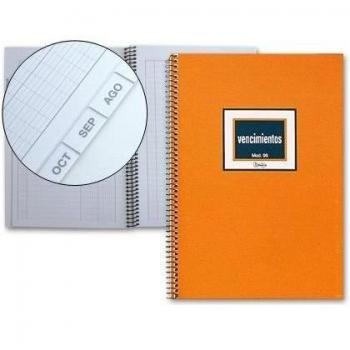 Miquelrius 5096 - Libro N. 96 Vencimientos