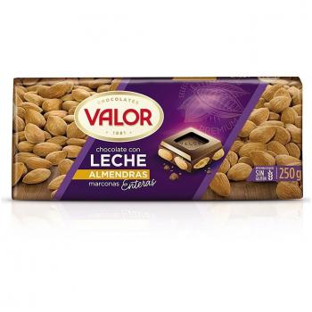 Chocolate Valor con Leche y Almendras