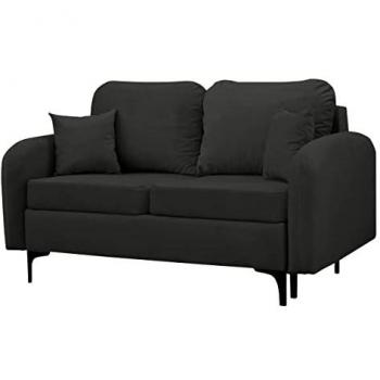 Sofá-cama Clovis A101 con caja de ropa de cama, 157x96x94cm, función de sueño y diseño moderno