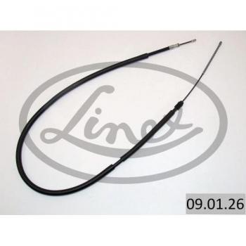 Cable de freno de estacionamiento LINEX 09.01.26 Derecha