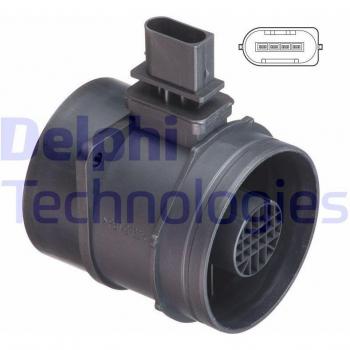Sensor de flujo de aire DELPHI AF10430-12B1, Medidor de masa de aire, Compatible con diversos modelos de vehículos, Alta precisión en la medición del flujo de aire, Diseño duradero y resistente a condiciones extremas