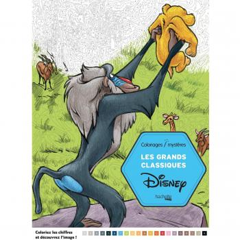 Coloriages Misteriosos de los Grandes Clásicos Disney