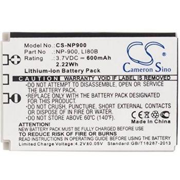 3.7V 0.6Ah Li-ion Replacement Battery for Acer CS 6531-N and Konica/Minolta NP900