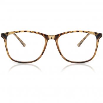 Cuadrado Montuta completa Plástico Tortoiseshell Gafas Recetadas para Hombre - Gafas Anti-Azules - SmartBuy Collection