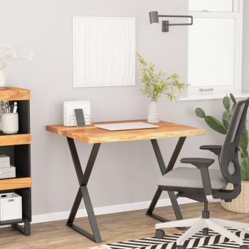 Tablero Rectangular de Madera de Acacia con Borde Vivo 90x80x3,8 cm