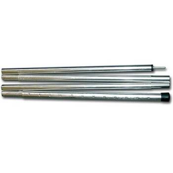 Polo Telescópico Vario para Tarp 19 mm - Ajustable de 179 a 218 cm, Color Gris