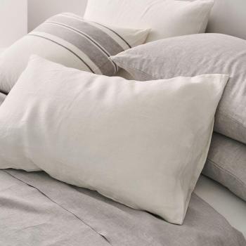 Funda de almohada Bassols - Linen Blanco