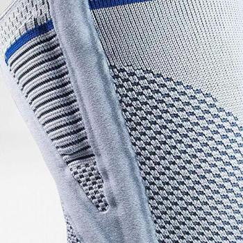Bauerfeind GenuTrain P 3 Vendaje de Rodilla, Izquierdo, Gris