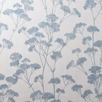 Tulsa Sprig Blue Vinyl Wallpaper