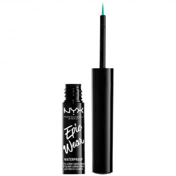 Maquillaje NYX Professional Makeup EPIC WEAR Metallic Liquid Liner Teal Metalic