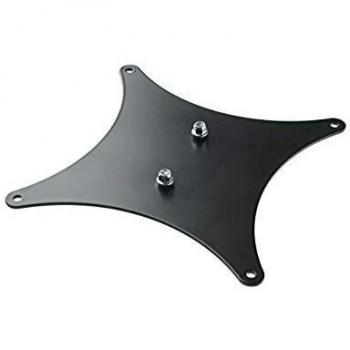 König & Meyer 19617 VESA MIS-F Adapter Plate for Monitors, Black