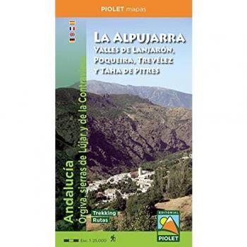 La Alpujarra. Valles de Lanjarón, Poqueira, Trevélez y Taha de Pitres 1:25.000