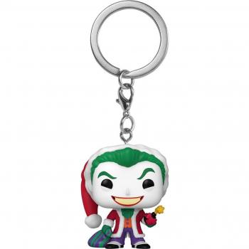 Funko Pocket Pop! Keychain: DC Holiday - The Joker Exclusive
