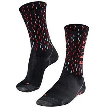 Falke BC Impulse Peloton Unisex Cycling Socks - Breathable, Quick-Dry, Black - Size 39-41